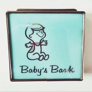 Vintage 1950's Baby Coin Bank